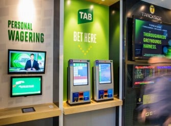TAB betting terminal